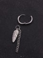 thumb Stainless steel Feather Drop Earring 0