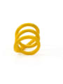 thumb Zinc Alloy Enamel Geometric Minimalist Stackable Ring 3