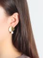 thumb Copper Imitation Pearl Round Minimalist Drop Trend Korean Fashion Earring 1