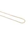 thumb Brass Cubic Zirconia Star Minimalist Necklace 3