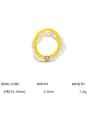 thumb Brass MGB beads Geometric Cute Stackable Ring 3
