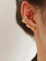 thumb Brass Irregular Minimalist Single Earring 1