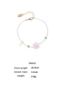 thumb Brass Bohemia Glass Crystal Beads Flower Bracelet and Necklace Set 3