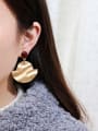 thumb Copper Enamel Geometric Vintage Drop Trend Korean Fashion Earring 1