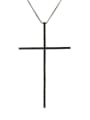 thumb Brass Cubic Zirconia Religious Minimalist Regligious Necklace 2