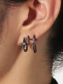 thumb Brass Multilayer Star Vintage Clip Earring 1