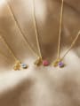 thumb Stainless steel Birthstone Constellation Cute Necklace 0