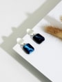 thumb Copper Cellulose Acetate Geometric Minimalist Drop Trend Korean Fashion Earring 4
