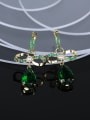 thumb Brass Cubic Zirconia Bowknot Luxury Cluster Earring 1