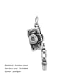 thumb Stainless steel 3d camera model pendant DIY accessories 3