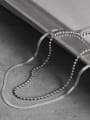 thumb Titanium Steel Snake Minimalist Multi Strand Necklace 1