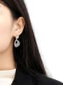 thumb Copper Enamel Geometric Ethnic Drop Trend Korean Fashion Earring 1