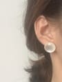 thumb Alloy Resin Geometric Minimalist Stud Earring 1