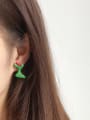thumb Alloy Enamel Cute Individuality abstract lines contrast color  Single Earring 1