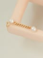 thumb Brass Imitation Pearl Geometric Vintage Single Earring (Only one) 2