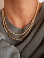 thumb Stainless steel Irregular Hip Hop Necklace 0