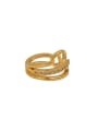 thumb Brass Cubic Zirconia Geometric Vintage Clip Trend Korean Fashion Earring (single) 0