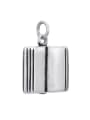 thumb Stainless Steel 3d Book Diy Accessory Pendant 1