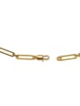 thumb Brass Hollow Geometric Minimalist Necklace 4
