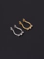 thumb Stainless steel Cubic Zirconia Geometric Hip Hop Nose Rings(Single Only One) 3