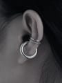 thumb Brass Geometric Minimalist Single Earring(Single -Only One) 1