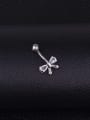 thumb Stainless steel Cubic Zirconia Bowknot Hip Hop Belly Rings & Belly Bars 1