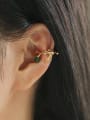 thumb Brass Tree Artisan Single Earring(Single -Only One) 1