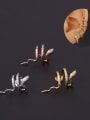 thumb Brass Snake Vintage Single Earring (Single Only One) 0