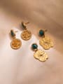 thumb Titanium Steel Geometric Hip Hop Drop Earring 0