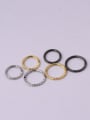 thumb Titanium Steel Geometric Hip Hop Nose Rings (Single Only One) 1