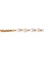 thumb Brass Freshwater Pearl Geometric Minimalist Necklace 2