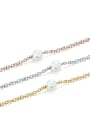 thumb Stainless steel Round Dainty Multi Strand Necklace 2