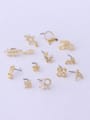 thumb Stainless steel Cubic Zirconia Animal Hip Hop Nose Studs 3