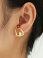 thumb Brass Imitation Pearl Geometric Vintage Single Earring (Only One) 1