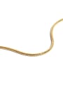 thumb Brass simple Snake Vintage Chain 2