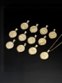 thumb Brass Cubic Zirconia Constellation Minimalist Necklace 4