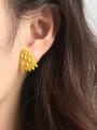 thumb Alloy Enamel  Cute  Cartoon yellow star geometric wings Stud Earring 2