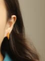 thumb Titanium Heart Minimalist Stud Earring 1