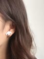 thumb Alloy Enamel  Cute    Cloud Stud Earring(single) 1