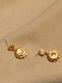 thumb Brass Heart Vintage Chandelier Earring 2
