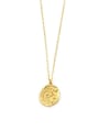 thumb Brass Coin Vintage pendant Necklace 3