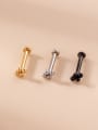 thumb Brass Bead Geometric Hip Hop Lip Rings&Lip studs 2