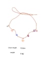 thumb Brass Natural Stone Flower Bohemia Necklace 2