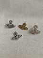 thumb Brass Planet Trend Drop Earring 0