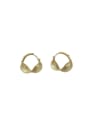 thumb Brass Irregular Minimalist Stud Earring 3