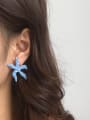 thumb Alloy Enamel Star Cute Stud Earring 2
