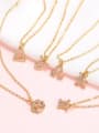 thumb Brass Cubic Zirconia Constellation Minimalist Necklace 2