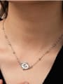 thumb Brass Bead Oval Hip Hop Multi Strand Necklace 1