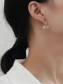 thumb Copper Cubic Zirconia Bowknot Dainty Stud Trend Korean Fashion Earring 1