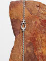 thumb Brass Rhinestone Hollow Geometric Vintage Necklace 0
